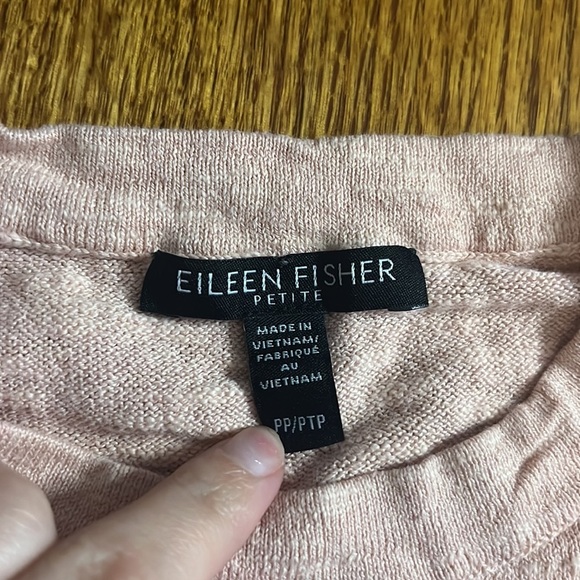 Eileen Fisher Woman’s Pink Sweater Size PP - Picture 3 of 5